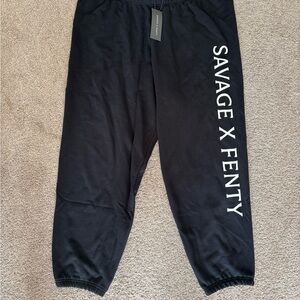 Savage X Fenty Black Lounge Pants
